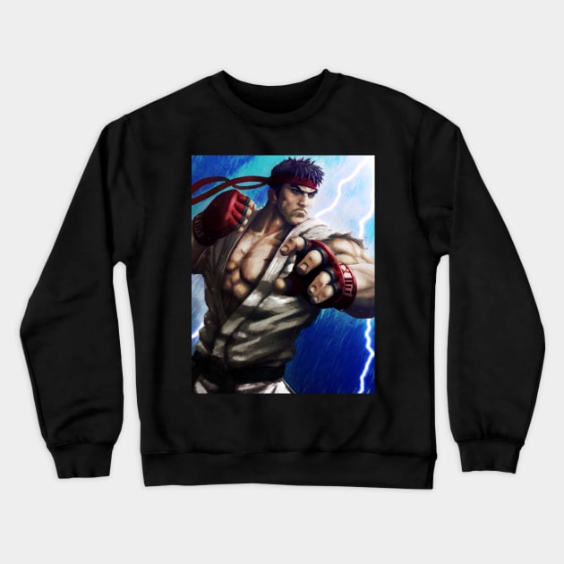 Ryu Crewneck Sweatshirt by ShaneCook